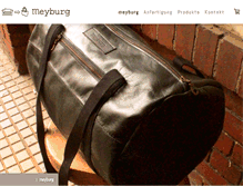 Tablet Screenshot of meyburg.biz